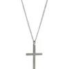 Arock Cross Långt Halsband Stål