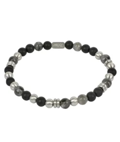 Armband Arock EDDIE Svart/Stål – 363669