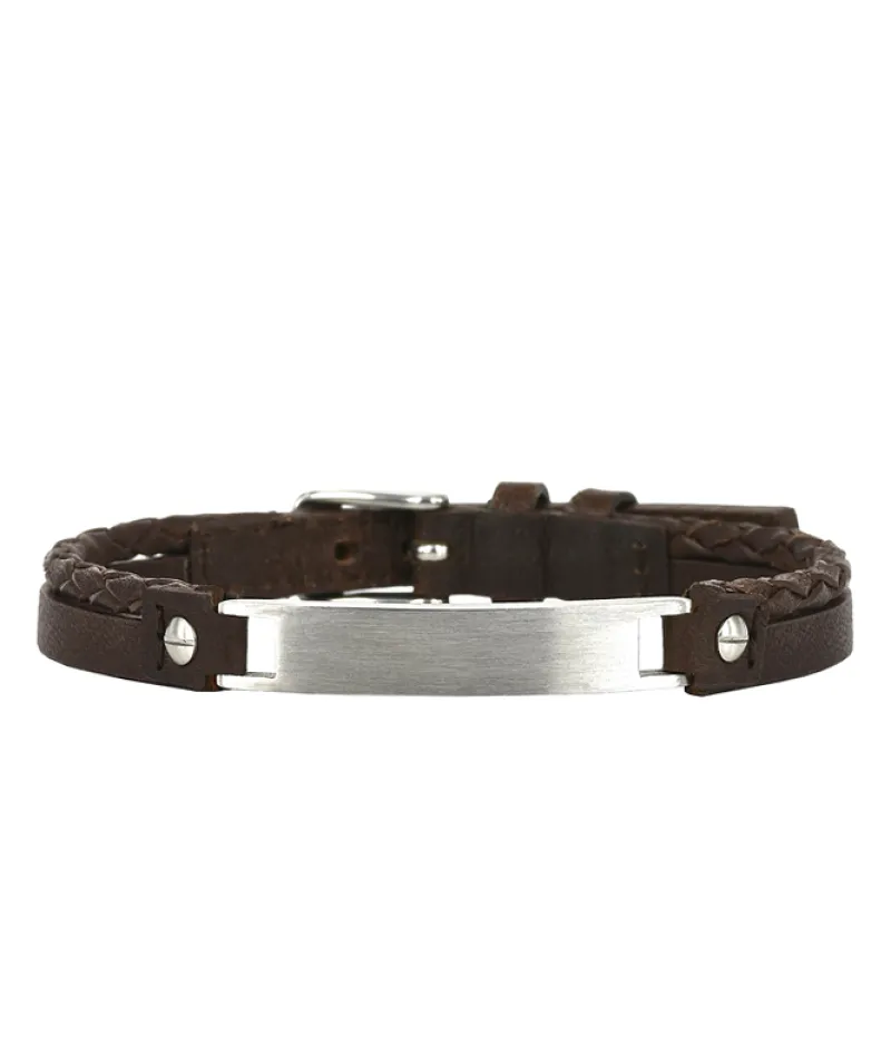 Armband Arock PONTUS Brun/Stål – 362952