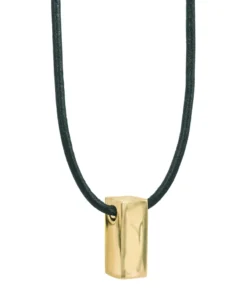 Arock TIM Leather Halsband Guld – 365281