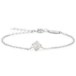 Blomdahl Armband Brilliance Square Crystal 32‑2492‑0801