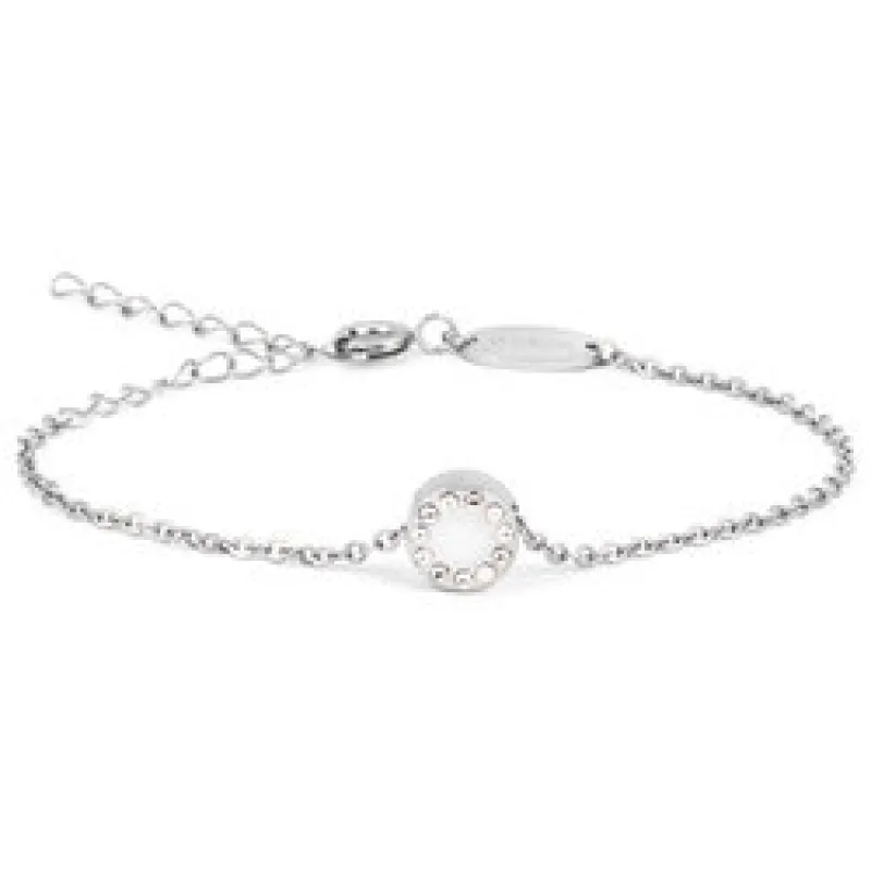 Blomdahl Armband Brilliance Puck Crystal 32‑2491‑0801