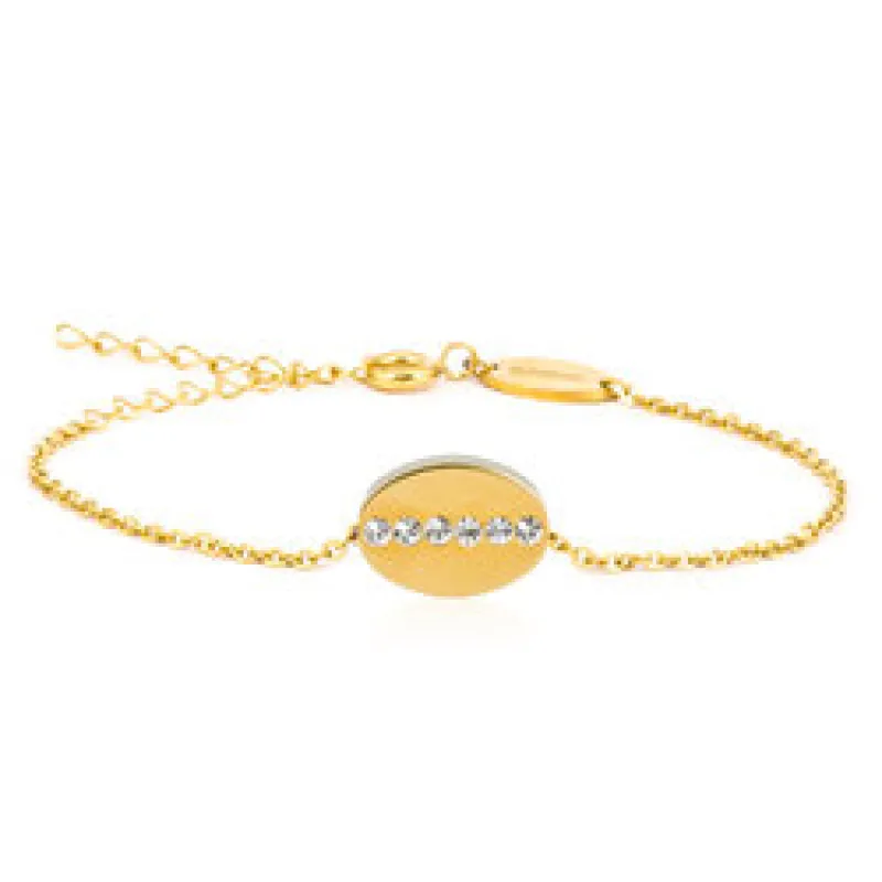 Blomdahl Armband Brilliance Oval Crystal 32‑2341‑1001