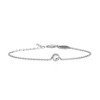 Blomdahl Armband G Bezel Silver 5 mm, Crystal