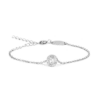 Blomdahl Armband S Brilliance Halo 8 mm, Crystal