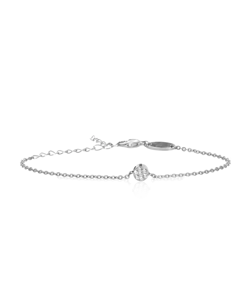 Blomdahl Armband S Brilliance Plenary 5 mm, Crystal