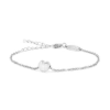 Blomdahl Armband Silver Heart 8 mm