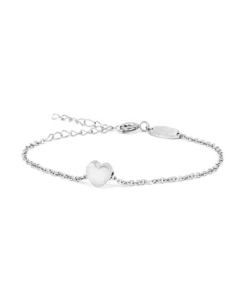 Blomdahl Armband Silver Heart 8 mm
