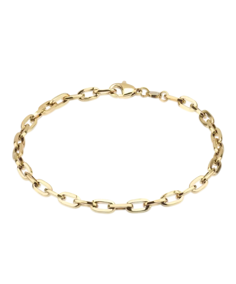 Blomdahl Armband Blomdahl Guld Medium Link