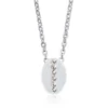 Blomdahl Halsband Brilliance Oval Crystal 33‑2441‑1001