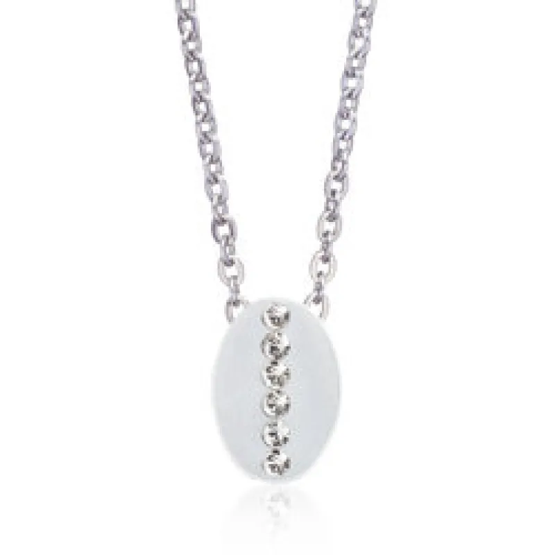 Blomdahl Halsband Brilliance Oval Crystal 33‑2441‑1001