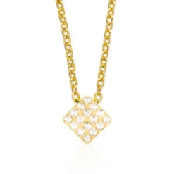 Blomdahl Halsband Brilliance Square Crystal 33‑2392‑0801