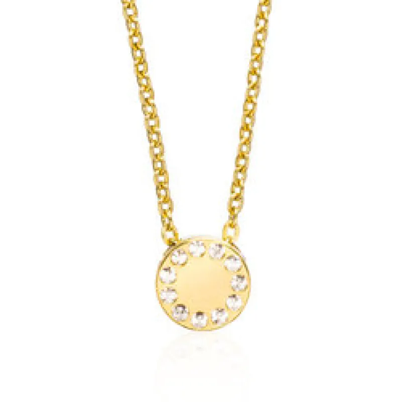 Blomdahl Halsband Brilliance Puck Crystal 33‑2391‑0801