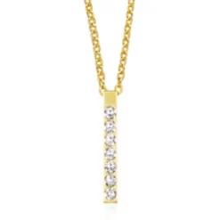 Blomdahl Halsband Brilliance Straight Crystal 33‑23197‑2001