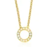 Blomdahl Halsband Brilliance Puck Hollow Crystal 33‑23191‑1001