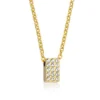 Blomdahl Halsband Brilliance Oblong Crystal 33‑2393‑0801