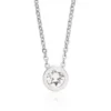 Blomdahl Halsband Grand Bezel Crystal 33‑2412‑0801