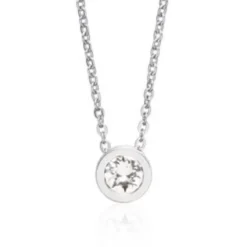 Blomdahl Halsband Grand Bezel Crystal 33‑2412‑0801