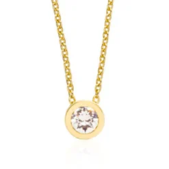 Blomdahl Halsband Grand Bezel Crystal 33‑2312‑0801