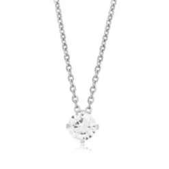 Blomdahl Halsband Tiffany CZ White 7 mm 33‑2415‑0730