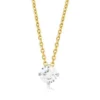 Blomdahl Halsband Tiffany CZ White 7 mm 33‑2315‑0730