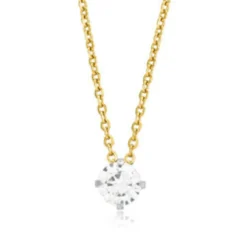 Blomdahl Halsband Tiffany CZ White 7 mm 33‑2315‑0730
