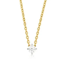 Blomdahl Halsband Tiffany CZ White 5 mm 33‑2304‑0530