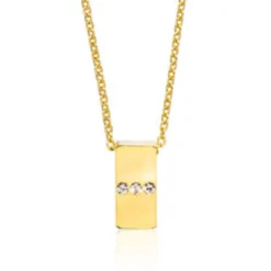 Blomdahl Halsband Triple Crystal 33‑2364‑1401