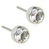 Blomdahl Örhängen Bezel Crystal 5 mm 15‑1424‑01