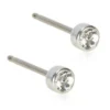 Blomdahl Örhängen Bezel Crystal 3 mm 15‑1402‑01