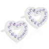 Blomdahl Örhängen Brilliance Heart Hollow Violet 15‑01121‑26