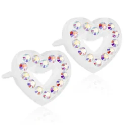 Blomdahl Örhängen Brilliance Heart Hollow Rainbow 15‑01121‑02