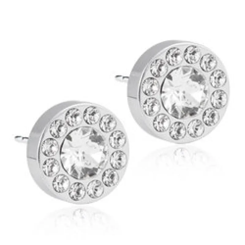 Blomdahl Örhängen Brilliance Halo Crystal 15‑1465‑01