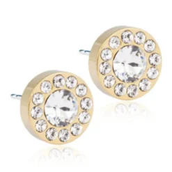 Blomdahl Örhängen Brilliance Halo Crystal 15‑1365‑01