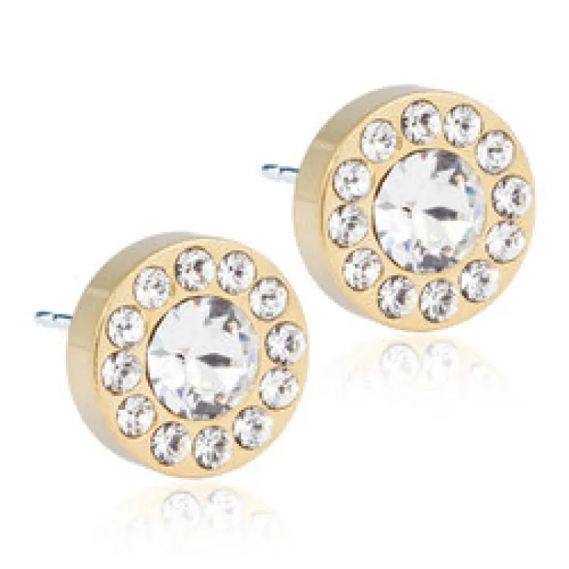 Blomdahl Örhängen Brilliance Halo Crystal 15‑1365‑01