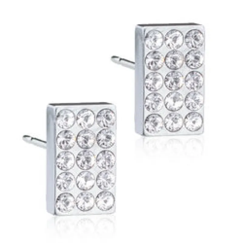 Blomdahl Örhängen Brilliance Oblong Crystal 15‑1493‑01