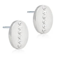 Blomdahl Örhängen Brilliance Oval Crystal 15‑1241‑01