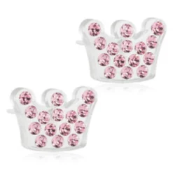 Blomdahl Örhängen Brilliance Princess Light Rose 15‑01125‑24