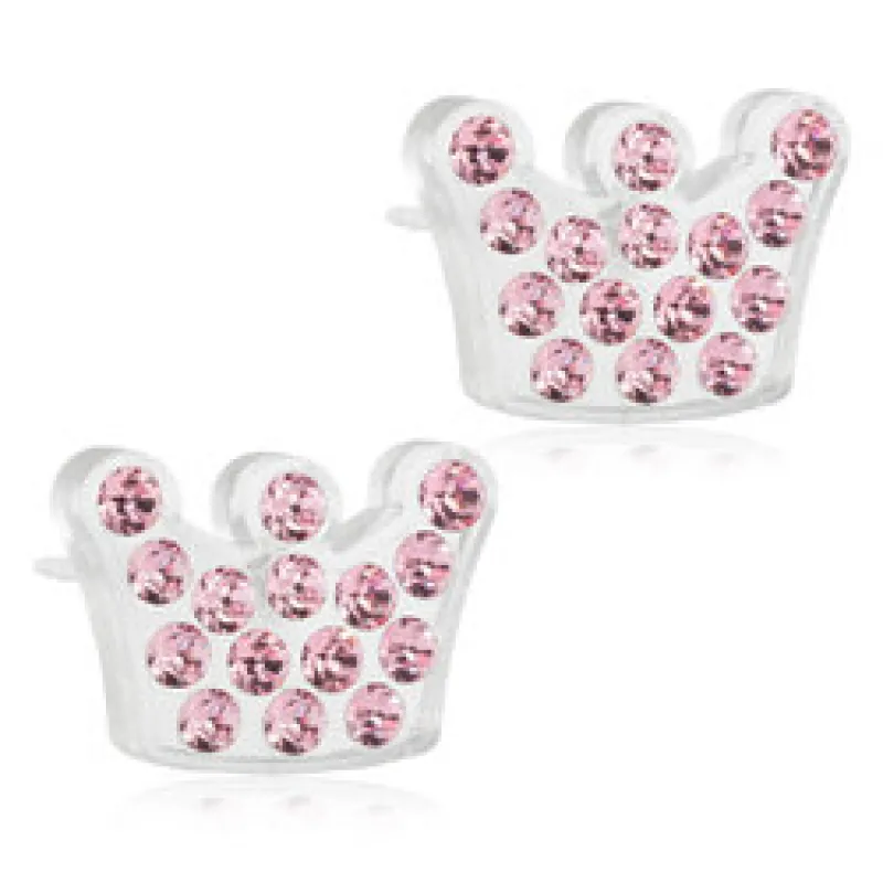 Blomdahl Örhängen Brilliance Princess Light Rose 15‑01125‑24