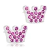 Blomdahl Örhängen Brilliance Princess Rose 15‑01125‑03