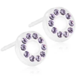 Blomdahl Örhängen Brilliance Puck Hollow Violet 15‑01191‑26