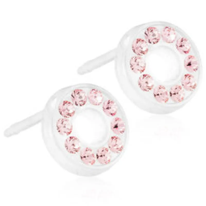Blomdahl Örhängen Brilliance Puck Hollow Light Rose 15‑01191‑24