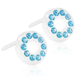 Blomdahl Örhängen Brilliance Puck Hollow Aquamarine 15‑01191‑05