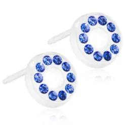 Blomdahl Örhängen Brilliance Puck Hollow Sapphire 15‑01191‑04