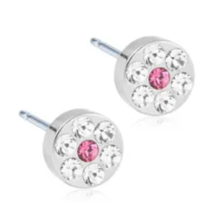 Blomdahl Örhängen Brilliance Plenary Crystal Rose 5 mm 15‑12166‑83