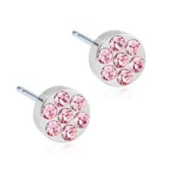 Blomdahl Örhängen Brilliance Plenary Light Rose 5 mm 15‑12166‑24