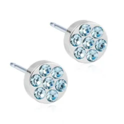 Blomdahl Örhängen Brilliance Plenary Aquamarine 5 mm 15‑12166‑05