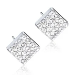 Blomdahl Örhängen Brilliance Square Crystal 15‑1492‑01