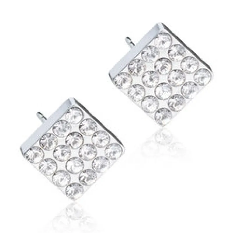 Blomdahl Örhängen Brilliance Square Crystal 15‑1492‑01