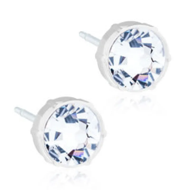 Blomdahl Örhängen Crystal 6 mm 15‑0109‑01